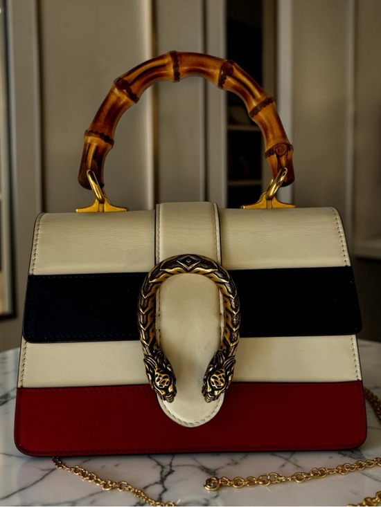Gucci Handbags - Gucci Dionysus Bamboo Top Handle Bag